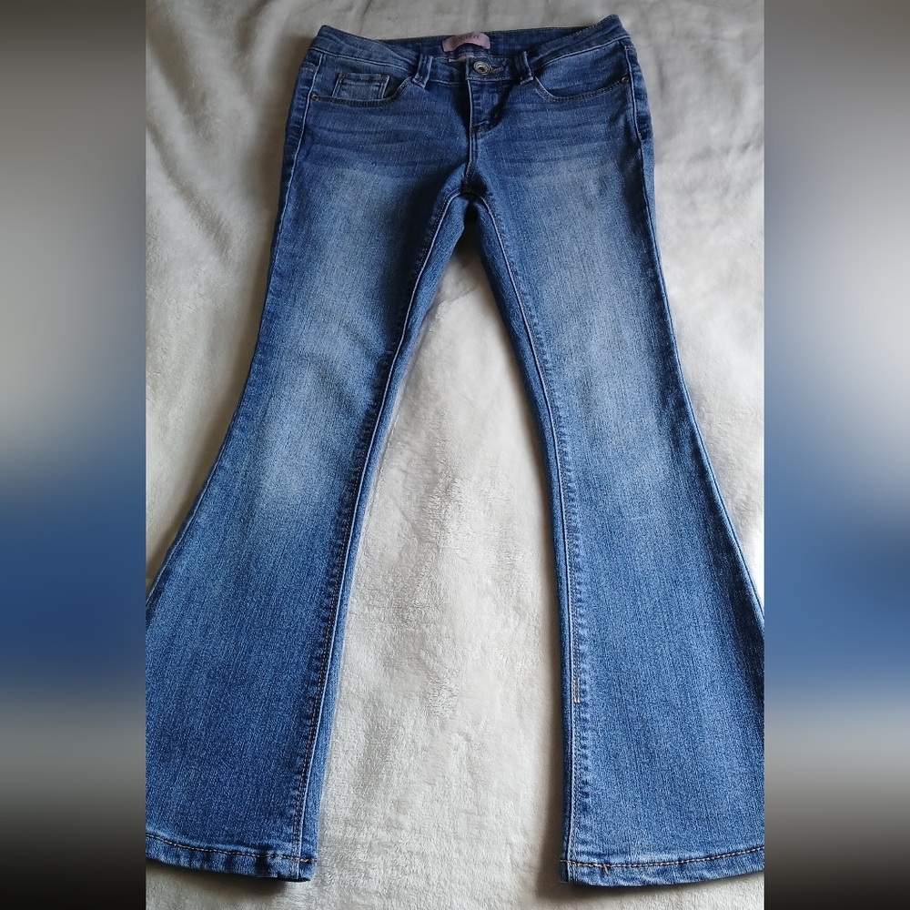 Squeeze Girl's Medium Blue Flare Jeans
